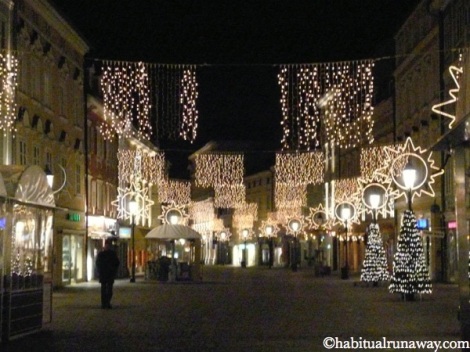 Christmas lights Klagenfurt
